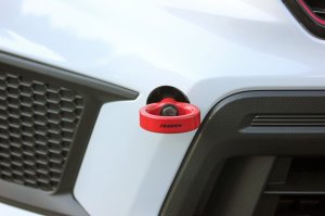 Toyota GR86 Tow Hook Kit - Front - Perrin Performance - Red - `17-`20